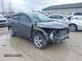 2016 Honda HR-V EX-L w/Navi with VIN 3CZRU6H71GM700451, listed as a IAAI auction lot 41675235 with 199,313 mi miles. Bid and sale history available at carsss.com. Image 1.