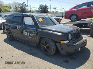 2014 Jeep Patriot Altitude with VIN 1C4NJPBA1ED715273, listed as a Copart auction lot 54335405 with 118,975 mi miles and Salvage Title. Bid and sale history available at DreamBid. Image 4.