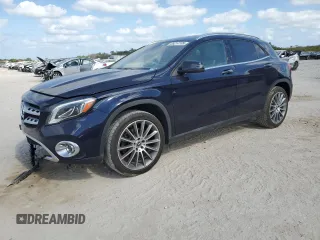 2018 Mercedes-Benz GLA 250 z VIN WDCTG4EB3JJ452802, wystawiony jako Copart lot #55214105 z przebiegiem Nie podano mil oraz Szkoda całkowita • Salvage title. Historia ofert i sprzedaży dostępna na DreamBid. Obrazek 1.