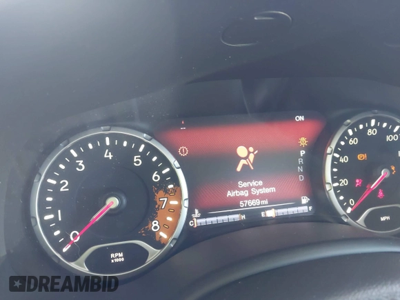 2016 Jeep Renegade Limited with VIN ZACCJADT5GPE29952, listed as a IAAI auction lot 42023127 with 57,669 mi miles and . Bid and sale history available at DreamBid. Image 7.