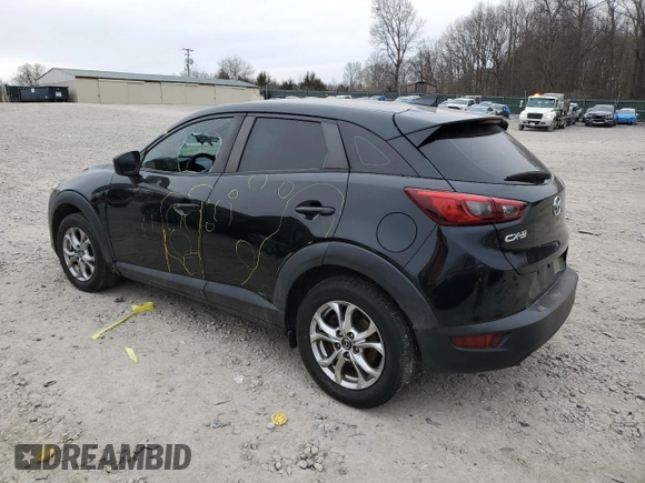 2017 Mazda CX-3 Sport with VIN JM1DKDB74H0164750, listed as a Copart auction lot 41826755 with 141,122 mi miles and Salvage Title. Bid and sale history available at carsss.com. Image 2.