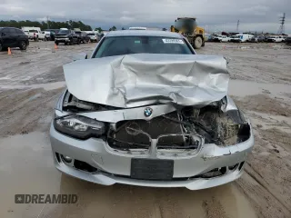 2014 BMW 3 Series 320i with VIN WBA3B1G51ENT00152, listed as a Copart auction lot 43399365 with 128,397 mi miles and Salvage Title. Bid and sale history available at carsss.com. Image 5.