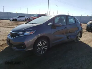2020 Honda Fit EX-L z VIN 3HGGK5H90LM703917, wystawiony jako Copart lot #72307913 z przebiegiem 28 812 mil mil oraz . Historia ofert i sprzedaży dostępna na DreamBid. Obrazek 1.