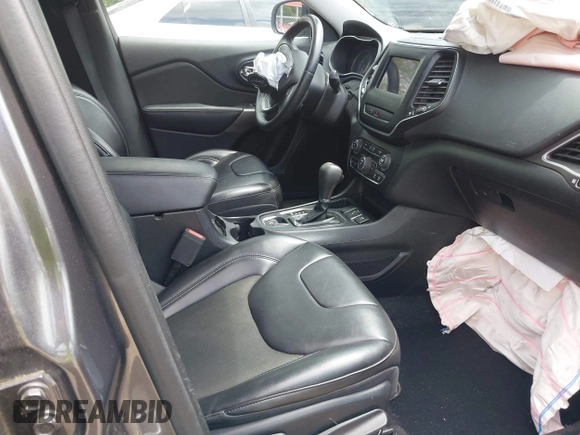 2019 Jeep Cherokee Latitude Plus with VIN 1C4PJLLBXKD305219, listed as a IAAI auction lot 42150283 with 89,000 mi miles and . Bid and sale history available at DreamBid. Image 5.