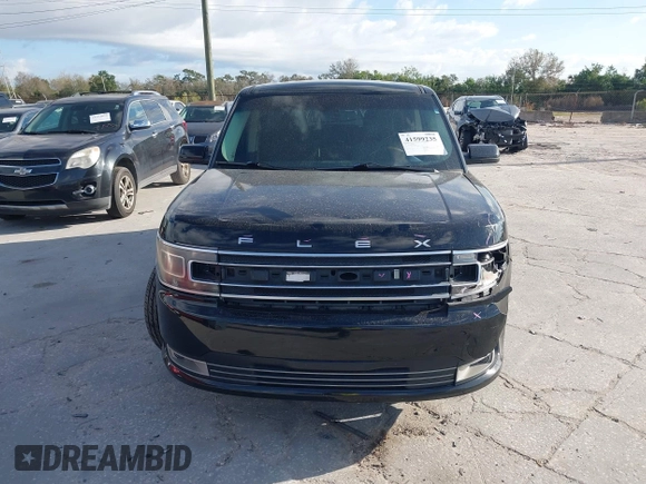 2018 Ford Flex Limited with VIN 2FMGK5D81JBA05788, listed as a IAAI auction lot 41599235 with 72,267 mi miles. Bid and sale history available at carsss.com. Image 12.