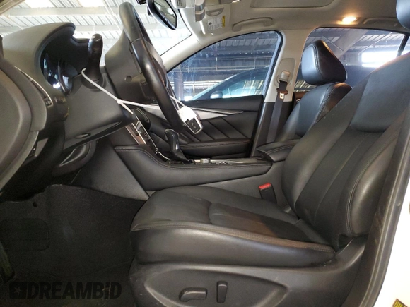 2016 Infiniti Q50 3.0t Premium with VIN JN1EV7AP6GM300482, listed as a Copart auction lot 49346165 with 60,743 mi miles and Salvage Title. Bid and sale history available at carsss.com. Image 7.