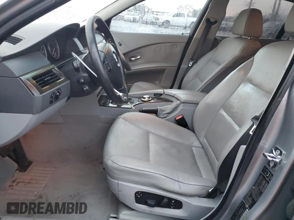 2004 BMW 5 Series 530i with VIN WBANA73514B060427, listed as a Copart auction lot 44209665 with 103,583 mi miles and Salvage Title. Bid and sale history available at DreamBid. Image 7.