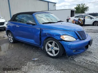 2005 Chrysler PT Cruiser GT with VIN 3C3AY75S35T285968, listed as a Copart auction lot 54061455 with 113,036 mi miles and Salvage Title. Bid and sale history available at carsss.com. Image 4.