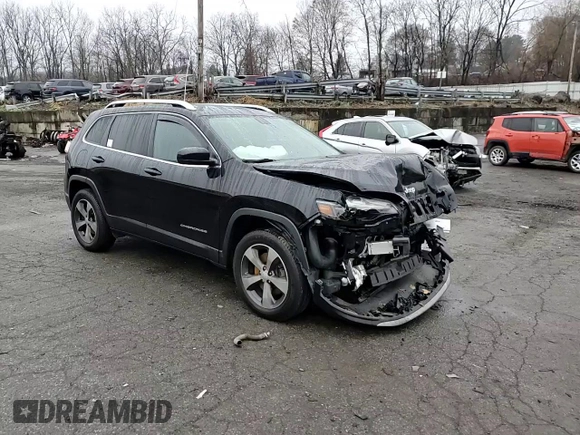 2020 Jeep Cherokee Limited with VIN 1C4PJMDX3LD562210, listed as a Copart auction lot 82904974 with 101,022 mi miles and Non repairable. Bid and sale history available at DreamBid. Image 12.