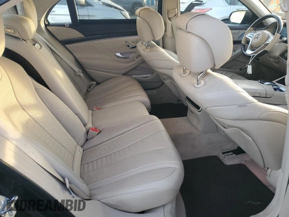 2018 Mercedes-Benz S 560 with VIN WDDUG8GB4JA387477, listed as a Copart auction lot 86575774 with 53,624 mi miles and Salvage Title. Bid and sale history available at carsss.com. Image 10.
