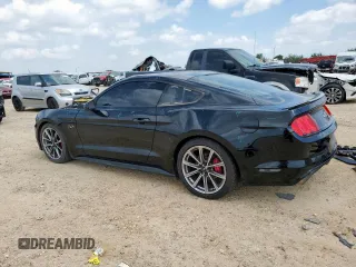 2017 Ford Mustang GT with VIN 1FA6P8CF7H5265510, listed as a Copart auction lot 59172315 with Not provided miles and Salvage title. Bid and sale history available at DreamBid. Image 2.