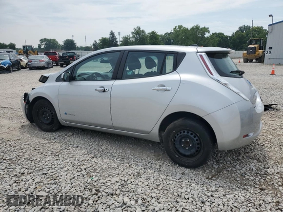 2017 Nissan LEAF SL with VIN 1N4BZ0CP2HC301120, listed as a Copart auction lot 65056525 with Not provided miles and Clean title. Bid and sale history available at DreamBid. Image 2.