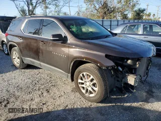 2019 Chevrolet Traverse LT Cloth with VIN 1GNERGKW8KJ105766, listed as a Copart auction lot 44656545 with 76,210 mi miles and Non Repairable. Bid and sale history available at carsss.com. Image 4.