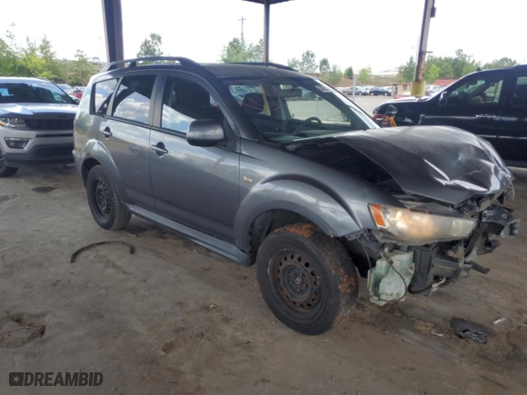2012 Mitsubishi Outlander ES with VIN JA4AS2AW1CU011755, listed as a Copart auction lot 54343794 with 190,269 mi miles and Salvage Title. Bid and sale history available at carsss.com. Image 4.