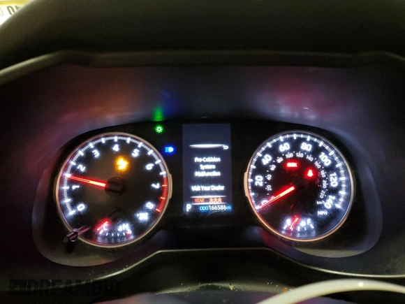 2020 Toyota RAV4 XLE with VIN 2T3P1RFV3LC131752, listed as a Copart auction lot 47188525 with 166,586 mi miles and Salvage Title. Bid and sale history available at DreamBid. Image 9.