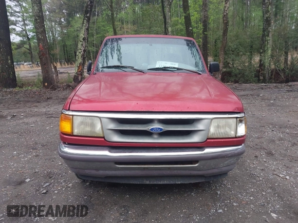 1997 Ford Ranger XLT with VIN 1FTCR10A2VUC17857, listed as a IAAI auction lot 41986717 with 184,491 mi miles. Bid and sale history available at carsss.com. Image 11.