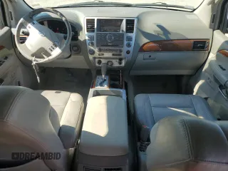 2008 Infiniti QX56 with VIN 5N3AA08C28N900030, listed as a Copart auction lot 60450244 with 198,381 mi miles and Salvage Title. Bid and sale history available at carsss.com. Image 8.
