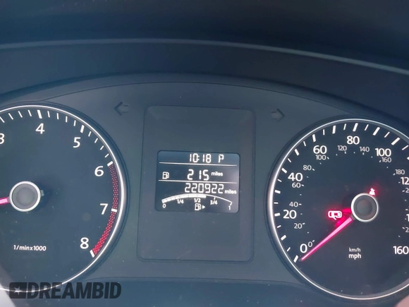 2013 Volkswagen Jetta SE with VIN 3VWDP7AJ5DM423587, listed as a IAAI auction lot 42609789 with 220,922 mi miles and . Bid and sale history available at DreamBid. Image 7.
