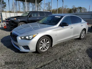 2020 Infiniti Q50 Pure with VIN JN1EV7AP1LM201983, listed as a Copart auction lot 51210885 with 79,053 mi miles and Clean Title. Bid and sale history available at carsss.com. Image 1.
