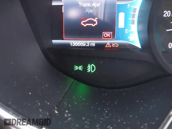 2013 Ford Fusion SE Hybrid with VIN 3FA6P0LU1DR316619, listed as a IAAI auction lot 41515812 with 136,669 mi miles and . Bid and sale history available at carsss.com. Image 7.