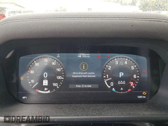 2021 Land Rover Defender S с VIN SALEJ7RX1M2046919, выставлен на аукционе Copart как лот 71701984 с пробегом 37 655 миль миль и Списание • Salvage title. История ставок и продаж доступна на DreamBid. Изображение 9.