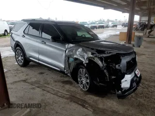2025 Ford Explorer with VIN 1FMUK8HH6SGA04225, listed as a Copart auction lot 44977295 with 2,531 mi miles and Salvage title. Bid and sale history available at DreamBid. Image 4.