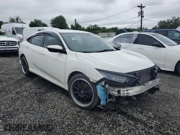 2017 Honda Civic LX z VIN 2HGFC2F5XHH524832, wystawiony jako Copart lot #58651905 z przebiegiem Nie podano mil oraz Szkoda całkowita • Salvage title. Historia ofert i sprzedaży dostępna na DreamBid. Obrazek 4.