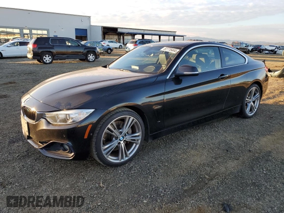 2016 BMW 4 Series 435i with VIN WBA3R1C50GK529413, listed as a Copart auction lot 82778444 with 166,487 mi miles and Salvage title. Bid and sale history available at DreamBid. Image 1.