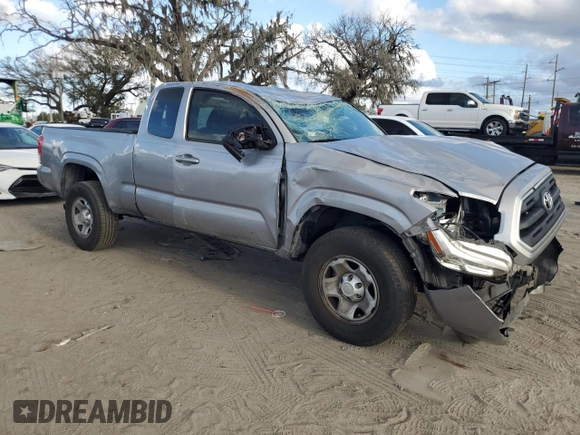 2017 Toyota Tacoma SR with VIN 5TFRX5GN5HX097152, listed as a Copart auction lot 84971254 with 239,141 mi miles and Salvage title. Bid and sale history available at DreamBid. Image 4.