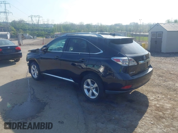 2010 Lexus RX 350 with VIN 2T2BK1BA8AC071061, listed as a IAAI auction lot 42107987 with 120,029 mi miles and . Bid and sale history available at DreamBid. Image 3.