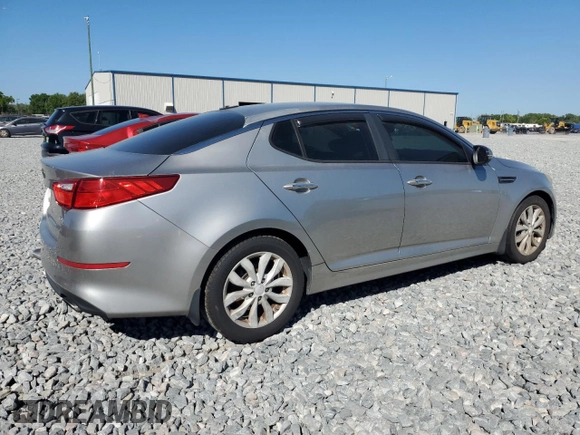 2014 Kia Optima EX with VIN 5XXGN4A78EG290643, listed as a Copart auction lot 49599755 with Not Provided miles and Clean Title. Bid and sale history available at carsss.com. Image 3.