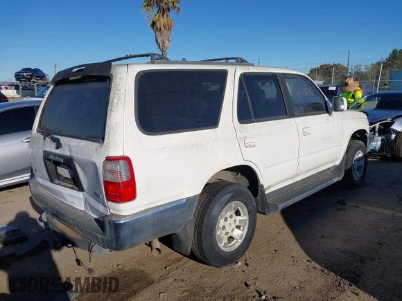 1998 Toyota 4Runner SR5 z VIN JT3GN86R9W0063096, wystawiony jako IAAI lot #41831557 z przebiegiem 168 900 mil mil oraz . Historia ofert i sprzedaży dostępna na DreamBid. Obrazek 4.
