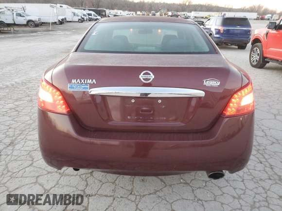2011 Nissan Maxima SV with VIN 1N4AA5AP1BC813493, listed as a Copart auction lot 84300764 with 179,308 mi miles and Salvage title. Bid and sale history available at DreamBid. Image 6.