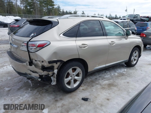 2011 Lexus RX 350 with VIN 2T2BK1BA3BC092367, listed as a IAAI auction lot 41641965 with 146,966 mi miles and . Bid and sale history available at DreamBid. Image 4.