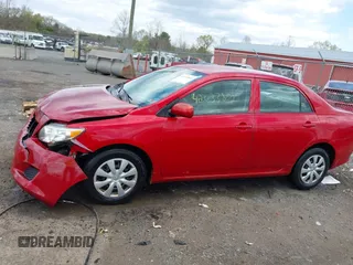 2009 Toyota Corolla with VIN 2T1BU40E09C170961, listed as a IAAI auction lot 42033860 with 192,899 mi miles and . Bid and sale history available at DreamBid. Image 14.