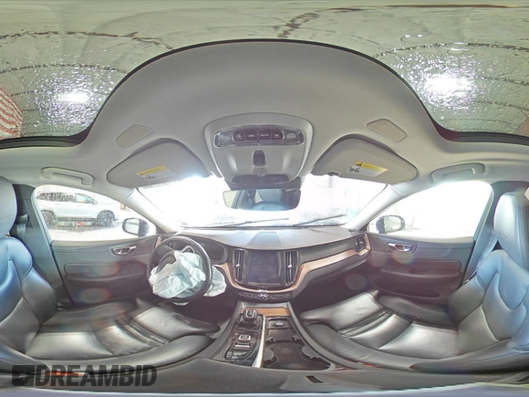 2019 Volvo XC60 Inscription with VIN LYV102RL5KB229406, listed as a Copart auction lot 48682335 with 58,830 mi miles and Salvage title. Bid and sale history available at DreamBid. Image 16.