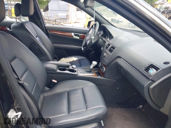 2011 Mercedes-Benz C 300 Sport with VIN WDDGF8BB4BR174653, listed as a IAAI auction lot 42524528 with 157,448 mi miles and . Bid and sale history available at DreamBid. Image 5.