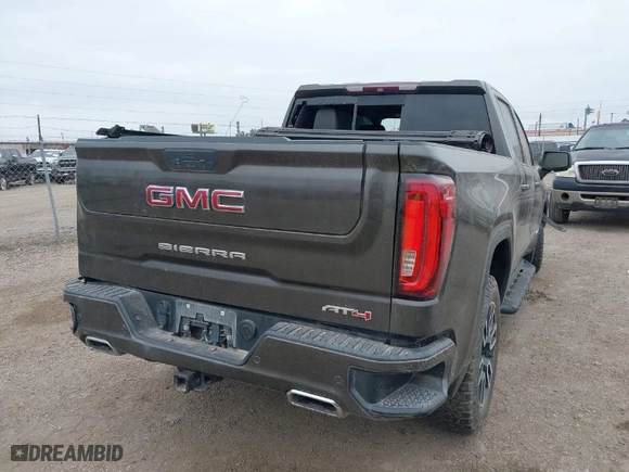 2019 GMC Sierra 1500 AT4 with VIN 1GTP9EED4KZ142184, listed as a IAAI auction lot 41567492 with 126,880 mi miles. Bid and sale history available at carsss.com. Image 4.