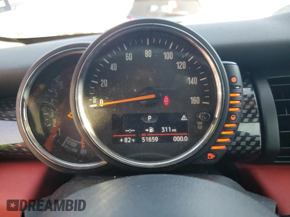 2017 MINI Hardtop 4 Door Cooper S z VIN WMWXU3C56H2D32553, wystawiony jako Copart lot #43364885 z przebiegiem 51 659 mil mil oraz Szkoda całkowita • Salvage title. Historia ofert i sprzedaży dostępna na DreamBid. Obrazek 9.