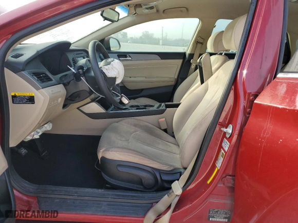 2016 Hyundai Sonata Hybrid SE with VIN KMHE24L16GA024377, listed as a Copart auction lot 44465865 with 0 mi miles and Salvage Title. Bid and sale history available at carsss.com. Image 7.