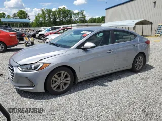 2017 Hyundai Elantra SE with VIN 5NPD84LF2HH096018, listed as a Copart auction lot 55603075 with 77,010 mi miles and Salvage title. Bid and sale history available at DreamBid. Image 1.