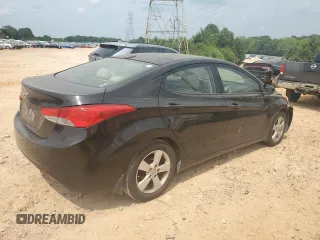 2013 Hyundai Elantra GLS with VIN 5NPDH4AE4DH204210, listed as a Copart auction lot 62301455 with 246,229 mi miles and Salvage title. Bid and sale history available at DreamBid. Image 3.