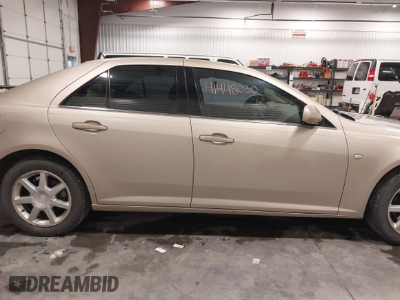 2005 Cadillac STS with VIN 1G6DC67A550224742, listed as a IAAI auction lot 41448030 with 152,149 mi miles. Bid and sale history available at carsss.com. Image 13.