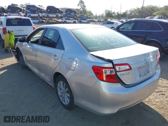 2012 Toyota Camry L with VIN 4T4BF1FKXCR216121, listed as a IAAI auction lot 41942104 with 153,448 mi miles. Bid and sale history available at carsss.com. Image 3.