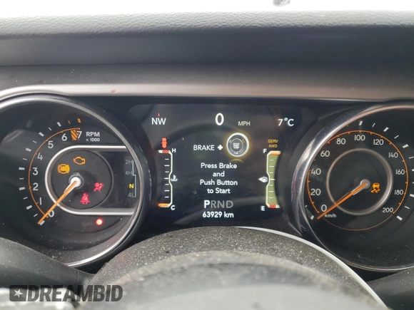 2021 Jeep Wrangler Unlimited Sport S z VIN 1C4HJXDGXMW583129, wystawiony jako Copart lot #51459955 z przebiegiem 63 929 mil mil oraz Szkoda całkowita • Salvage title. Historia ofert i sprzedaży dostępna na DreamBid. Obrazek 9.