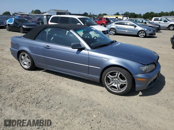 2004 BMW 3 Series 330Ci with VIN WBABW534X4PJ94968, listed as a Copart auction lot 57271985 with 210,414 mi miles and Salvage title. Bid and sale history available at DreamBid. Image 4.