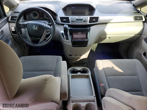2013 Honda Odyssey LX with VIN 5FNRL5H20DB041818, listed as a Copart auction lot 50827075 with 132,475 mi miles and Salvage Title. Bid and sale history available at carsss.com. Image 8.