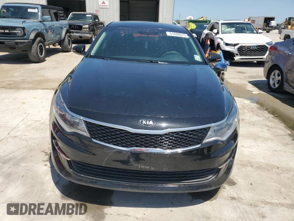 2017 Kia Optima LX with VIN KNAGT4L35H5161216, listed as a Copart auction lot 51488075 with 92,217 mi miles and Salvage Title. Bid and sale history available at carsss.com. Image 5.