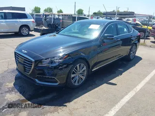 2018 Genesis G80 3.8L z VIN KMHGN4JE3JU284909, wystawiony jako IAAI lot #42188611 z przebiegiem 37 215 mil mil oraz . Historia ofert i sprzedaży dostępna na DreamBid. Obrazek 2.