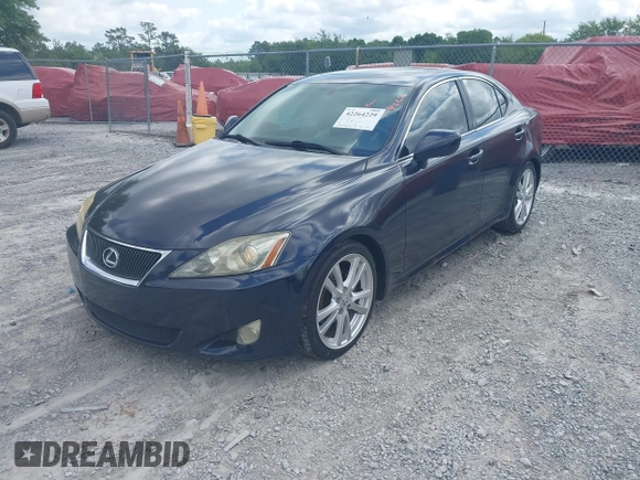 2006 Lexus IS 250 with VIN JTHBK262962002770, listed as a IAAI auction lot 42264229 with 294,844 mi miles and . Bid and sale history available at DreamBid. Image 4.